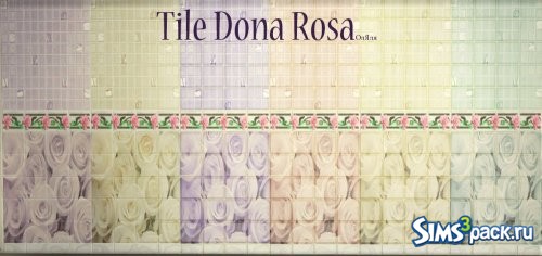 Плитка "Дона Роза"
