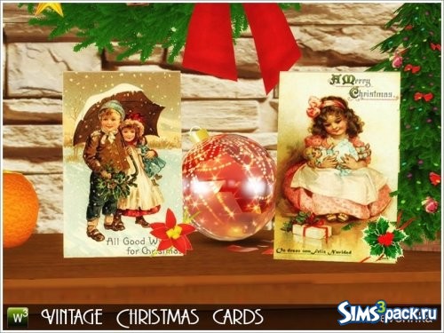 Винтажные рождественские открытки от Severinka_