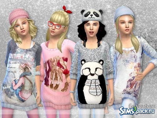 Коллекция свитеров Winter Snowflakes от Pinkzombiecupcakes