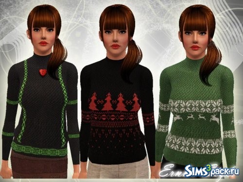 Сет рождественских пуловеров от ernhn