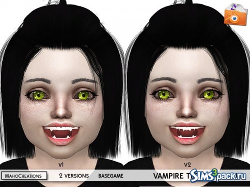 Вампирские зубы от MahoCreations