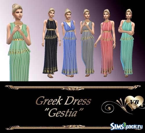Греческое платье &quot;Гестия&quot; от LeonaLure