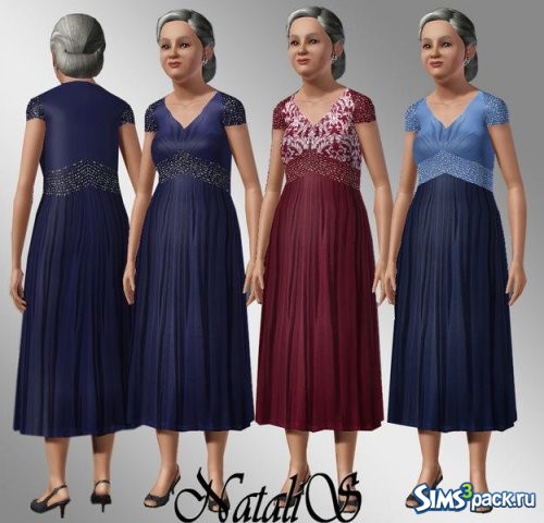 Платье для пожилых симок #01 от NataliS