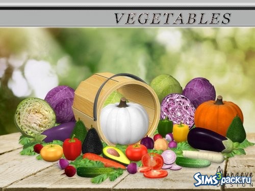 Декоративные овощи от NynaeveDesign