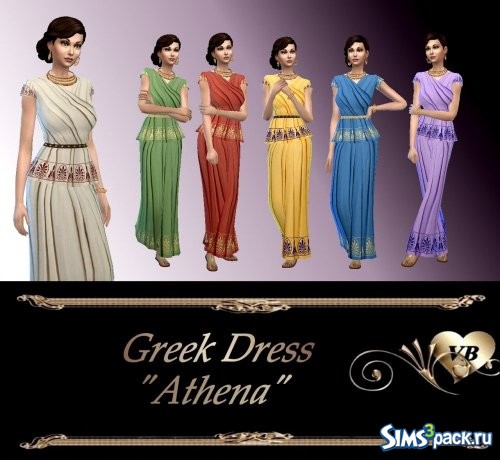 Греческое платье &quot;Афина&quot; от LeonaLure