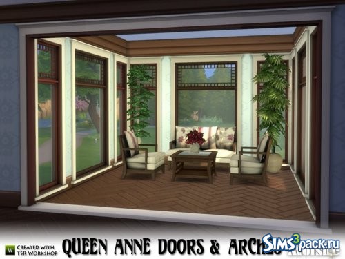 Двери и арки Queen Anne от Mutske