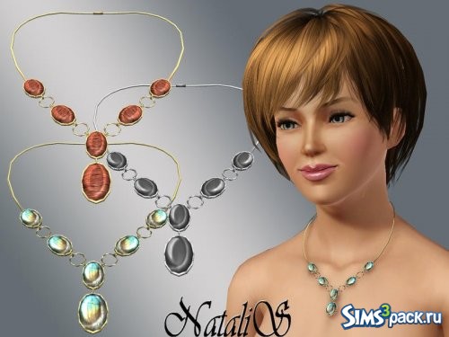 Ожерелье с драгоценными камнями # 07 от NataliS