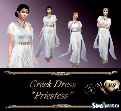 Греческое платье &quot;Жрица&quot; от LeonaLure