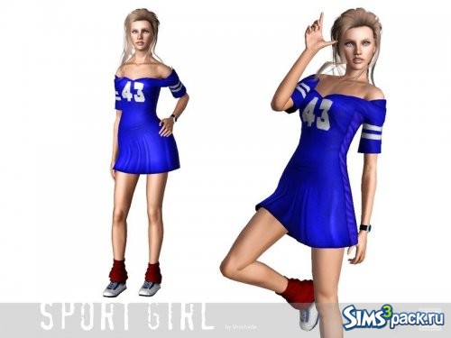 Спортивное мини - платье от Shushilda