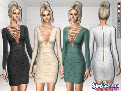 Дизайнерское платье от sims2fanbg