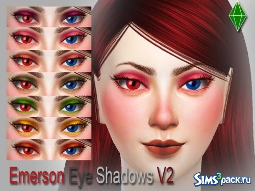 Тени для век Emerson Eye V2 от LJP-Sims