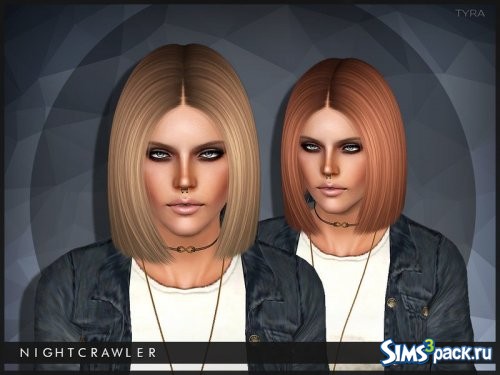 Прическа TYRA от Nightcrawler Sims