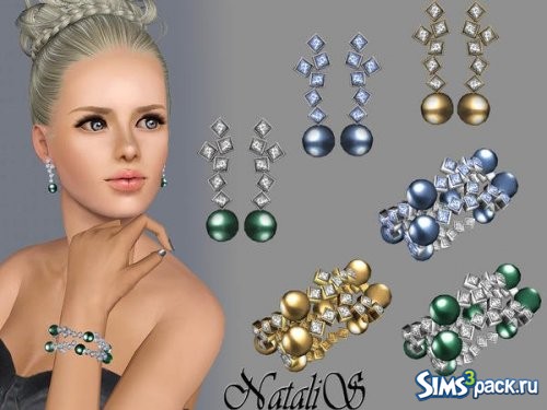 Сет Modern and elegant pearl jewelry от NataliS