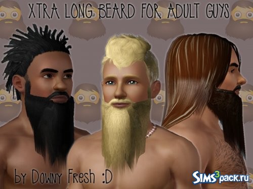 Длинная борода Xtra от Downy Fresh