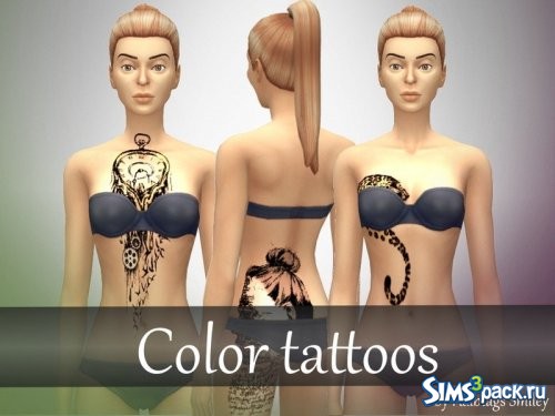 Татуировки Touch of color от HalbtagsSmiley