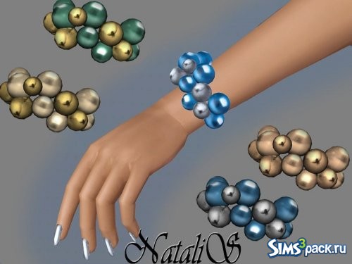Браслет Giant pearls and beads от NataliS