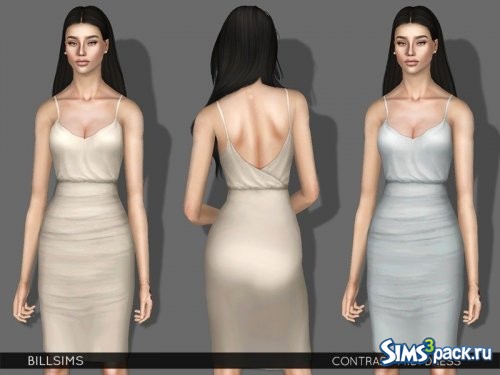 Миди - платье Contrast от Bill Sims