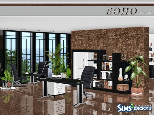Офис Soho от NynaeveDesign