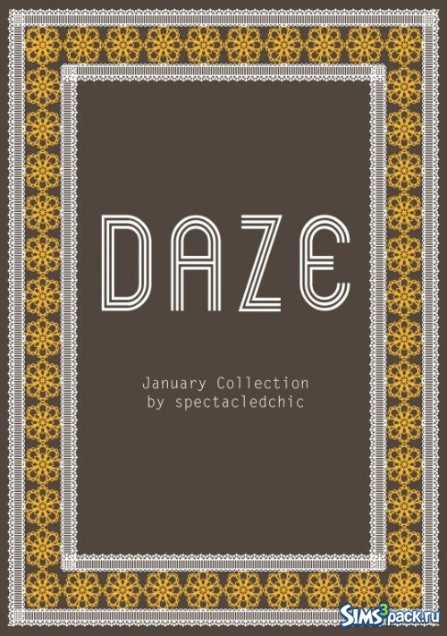 Коллекция одежды DAZE от spectacledchic