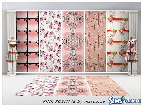 Текстуры Pink Positive от marcorse