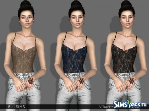 Боди Strappy Lace от Bill Sims
