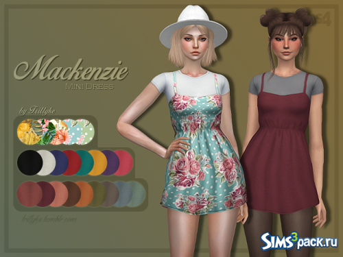Мини-платье Mackenzie Mini Dress + футболка