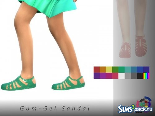 Сандалии Gum-Gel от SuperNerdyLove