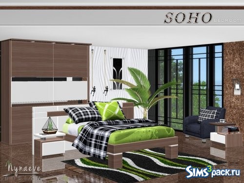 Спальня Soho от NynaeveDesign