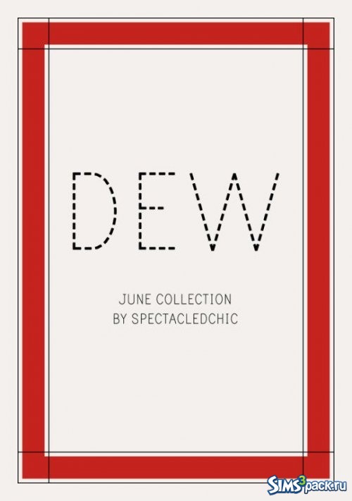 Коллекция одежды DEW от spectacledchic