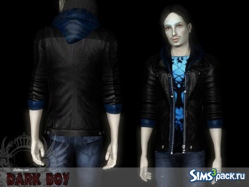 Кожаная куртка Dark boy от Shushilda