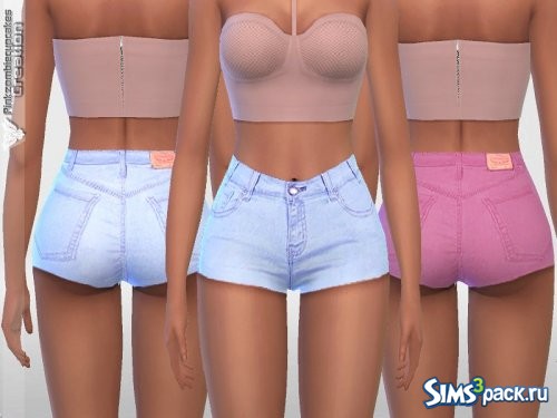 Летние джинсовые шорты #21 от Pinkzombiecupcakes