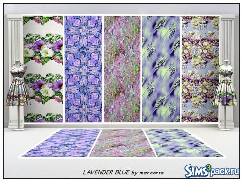 Текстуры Lavender Blue от marcorse