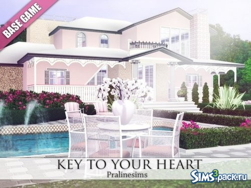 Дом Key to your heart от Pralinesims