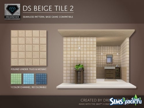 Плитка DS Beige 2 от Dreamseeker