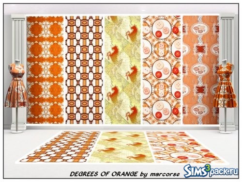 Текстуры Degrees of Orange от marcorse