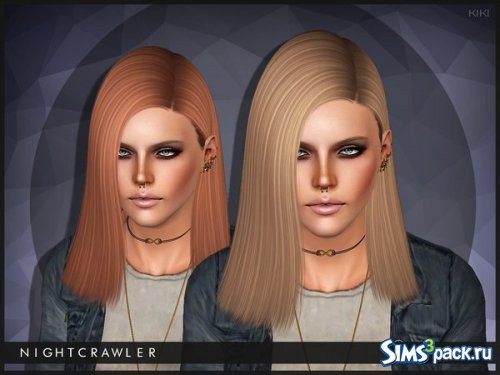 Прическа Kiki от Nightcrawler Sims