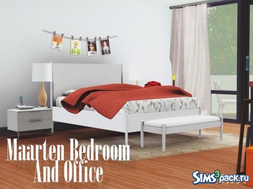 Спальня и офис Maarten 