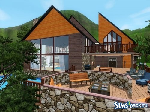 Дом в стиле шале от Sims House