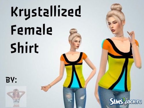 Рубашка Krystallized 