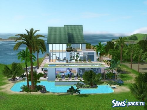 Дом с акулами от Sims House