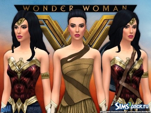 Сет Wonder Woman от AmiSwift