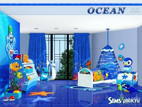 Игровая комната Ocean от NynaeveDesign