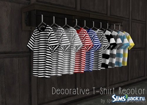 Декоративные футболки MXIMS от spectacledchic-sims4