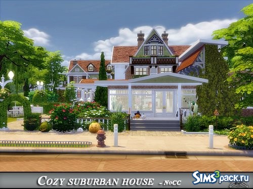 Дом Cozy suburban 