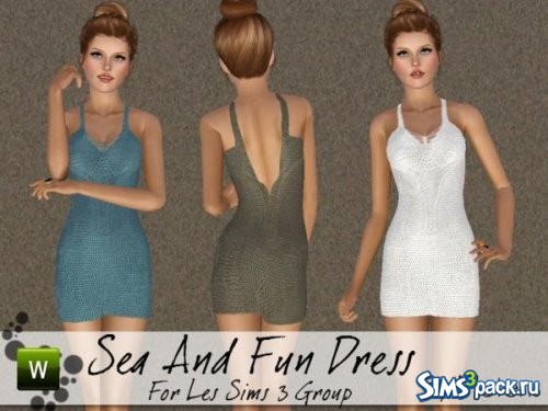 Платье Sea And Fun от Metens