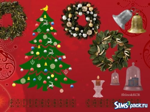 Декор Potterybarn Christmas от ShinoKCR