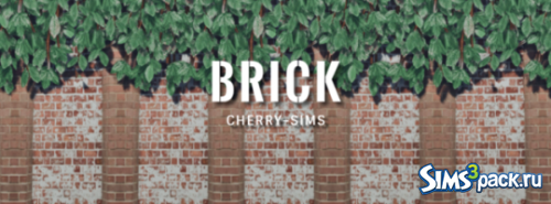 Кирпичное настенное покрытие от cherry-sims