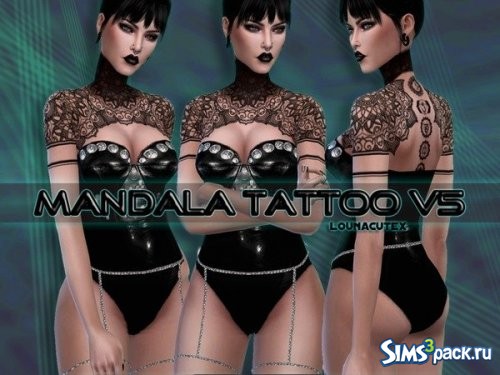 Татуировка Mandala V5 от L0UNA