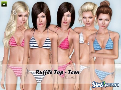 Сет Ruffle Bikini - Set