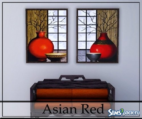 Картины Asian Red от lillka